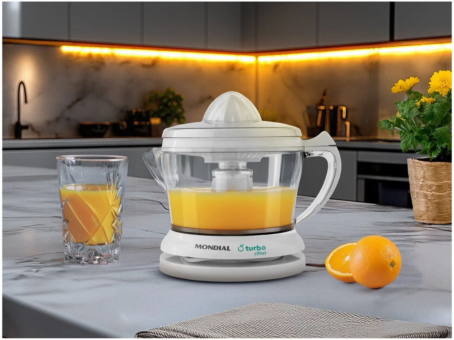 ESPREMEDOR DE FRUTAS ELÉTRICO MONDIAL TURBO CITRUS