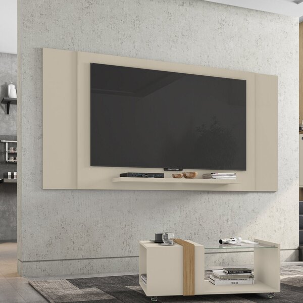 Painel para TV Multiplus Off White - Caemmun
