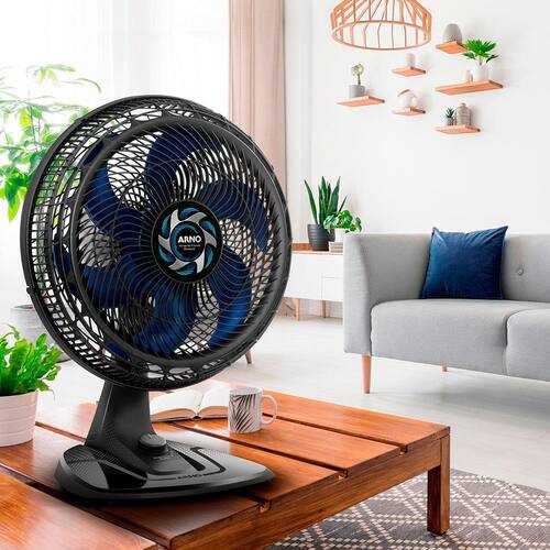 VENTILADOR DE MESA ARNO XTREME FORCE BREEZE 50CM VB50, 126W, 6 PÁS, 3 VELOCIDADES