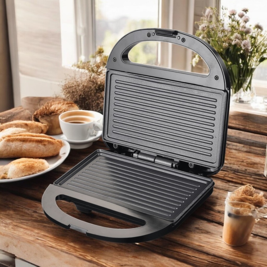 SANDUICHEIRA GRILL ITATIAIA ESSENCIAL 750W PRETO ANTIADERENTE