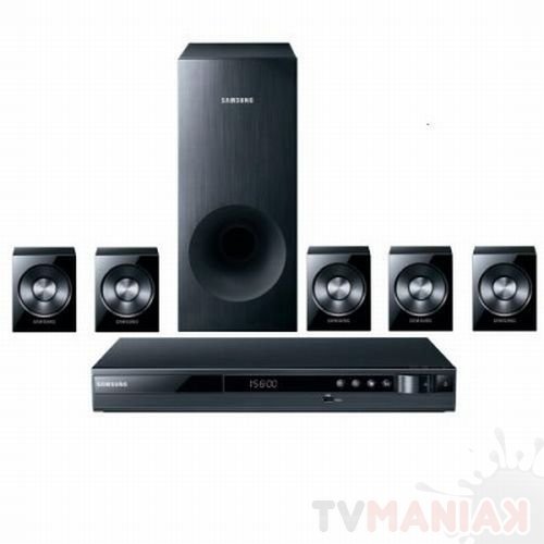 HOME THEATER DVD PLAYER 5.1 CANAIS 330W RMS - CONEXÃO HDMI e USB KARAOKÊ HT-D350K-ZD - SAMSUNG