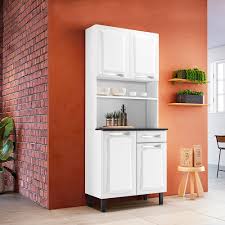 Kit de Cozinha Em Aço Itatiaia Pratika 4P/1G - Branco