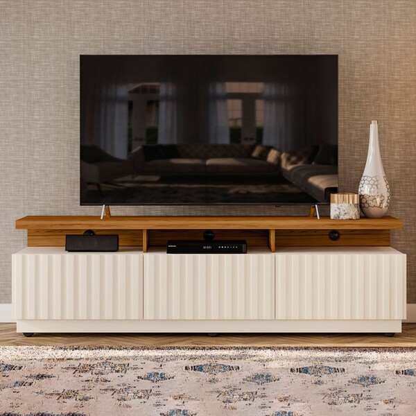 bancada madetec olimpo naturale/off white