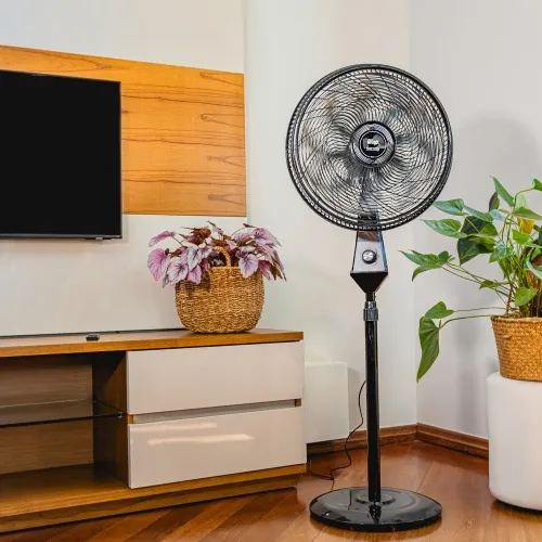 VENTILADOR DE COLUNA 3 VELOCIDADES 180W 50CM SILENCIOSO