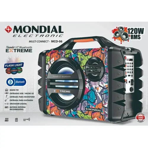 Caixa Amplificada Mondial Thunder VI Extreme MCO-06