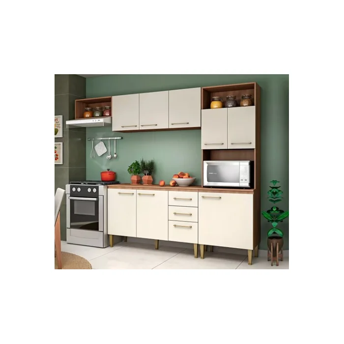 cozinha fellicci malu 9p/2g manchester/champagne
