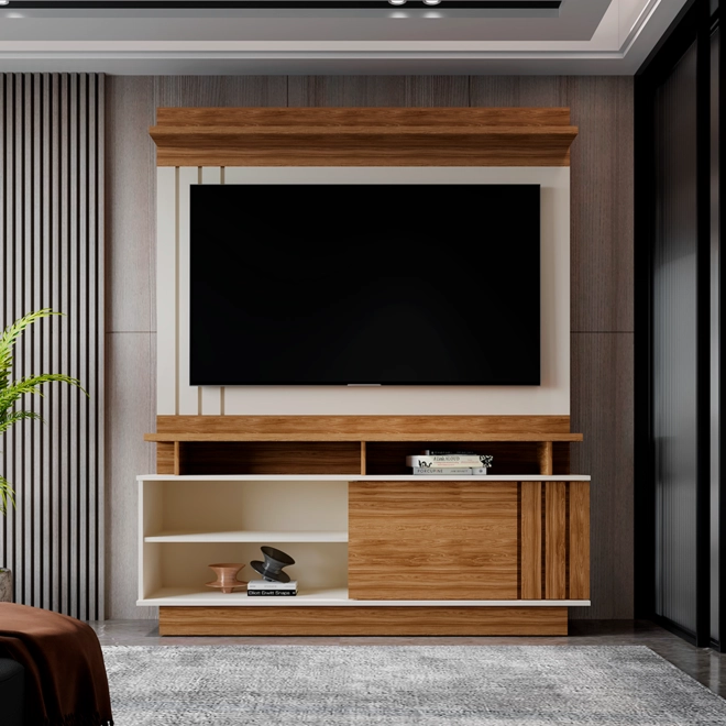 Home Mobler Goiás Para TV de 55" 185x150x33,8cm