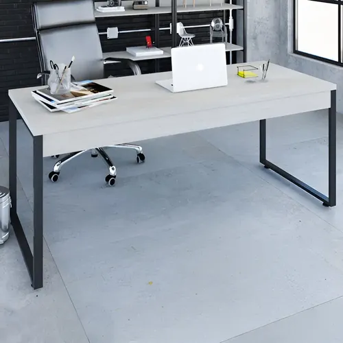 Mesa para Escritório Office Estilo Industrial 150cm Kuadra