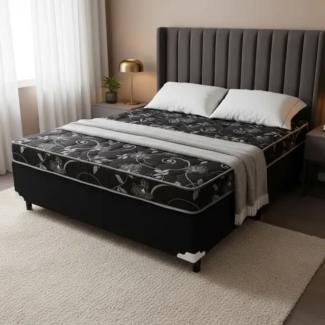 COLCHÃO CASAL D28 BORDADO ORTONOBRE ESPUMA