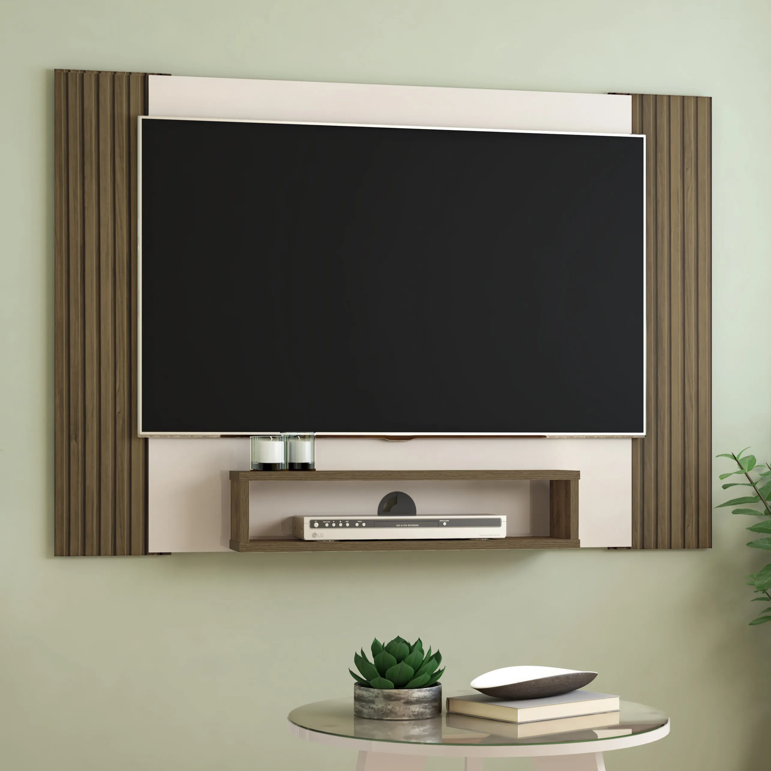 Painel para TV Com Nicho Cine Artely