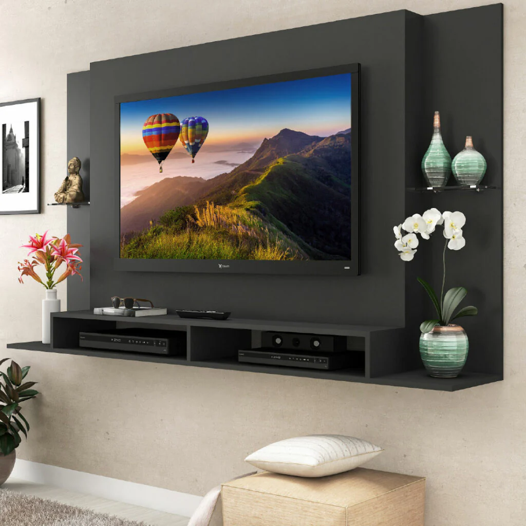 Painel até 60″ P700 Grafite – FELLICCI