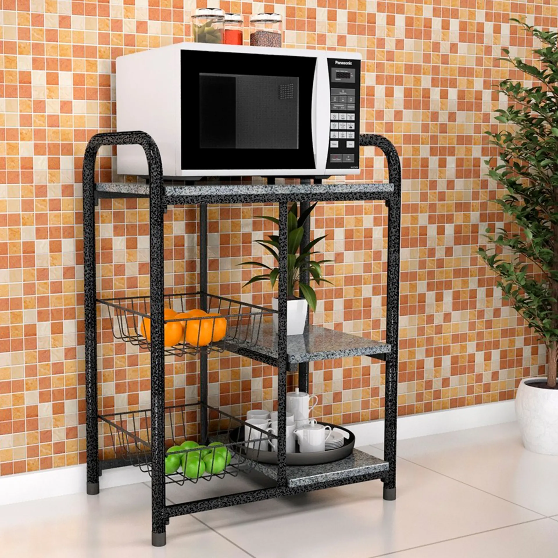 Fruteira Tubular Para Microondas Serra Tubos