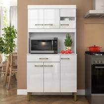 Kit Cozinha Fellicci Carla 6P/1G - Branco