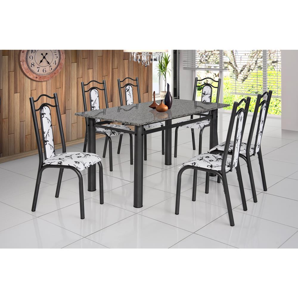 mesa tubolar 6c ret imperial pé granito