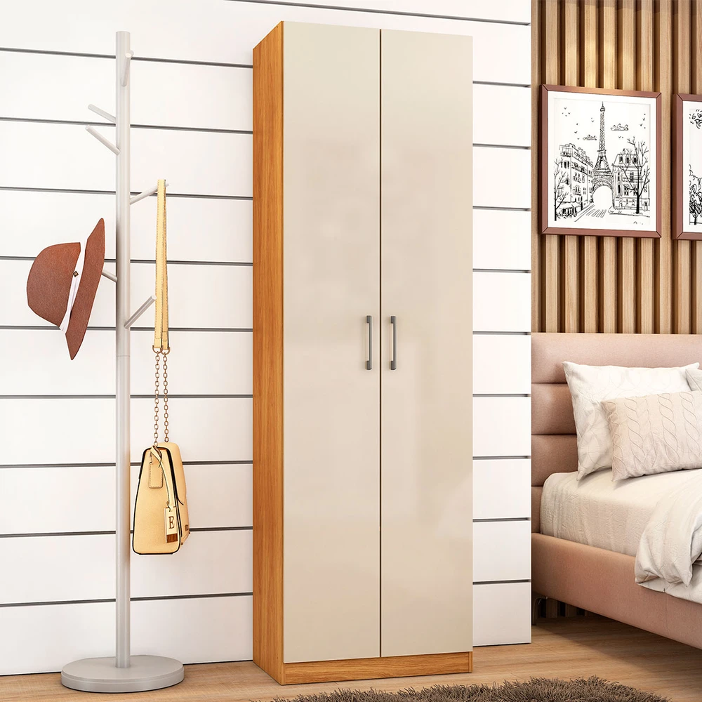Armário Multiuso Cali 2 Portas 182cm X 57cm X 35cm - Fellicci